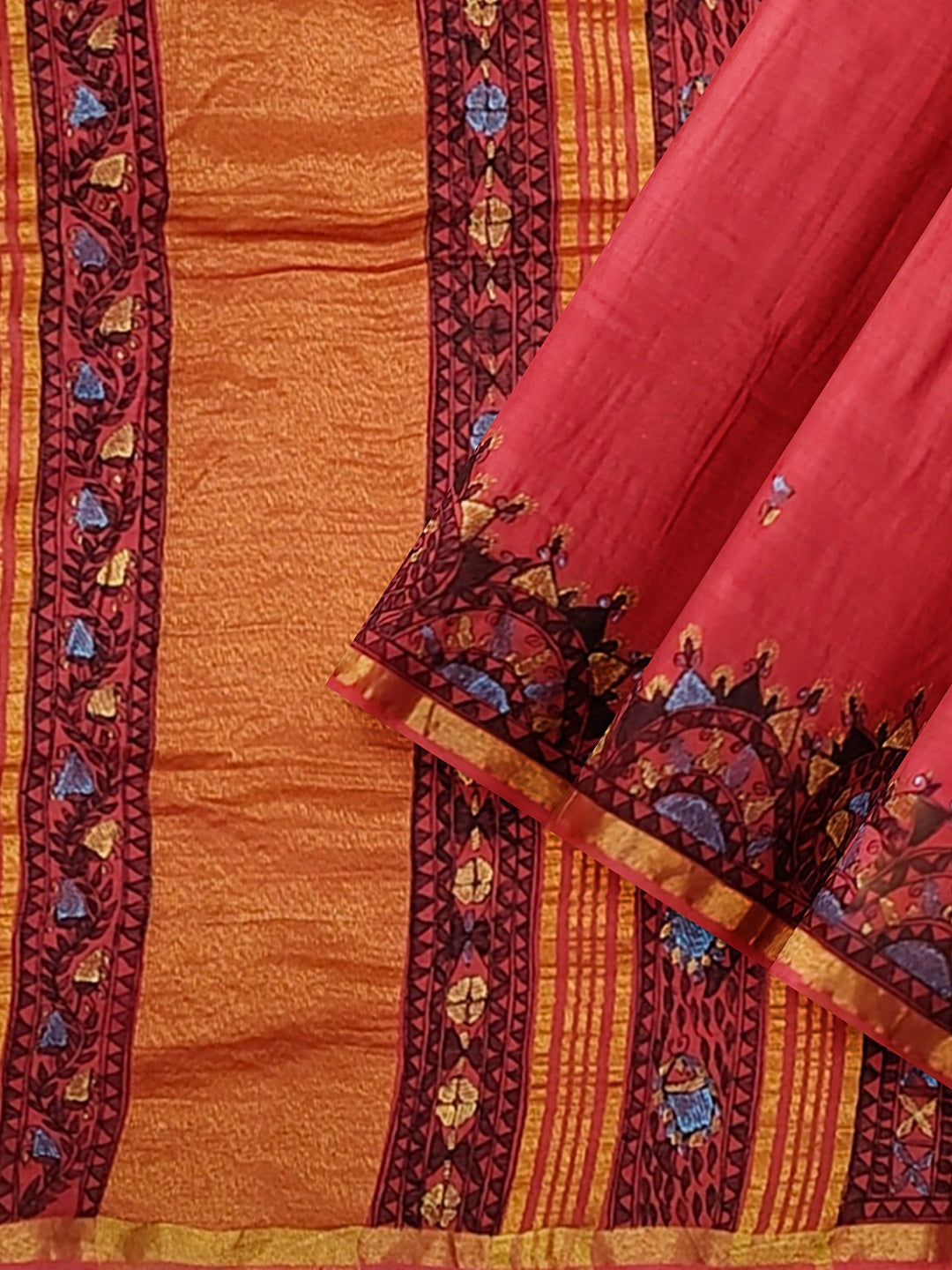 Dancing Doll on Cotton Silk – Grace in Every Move